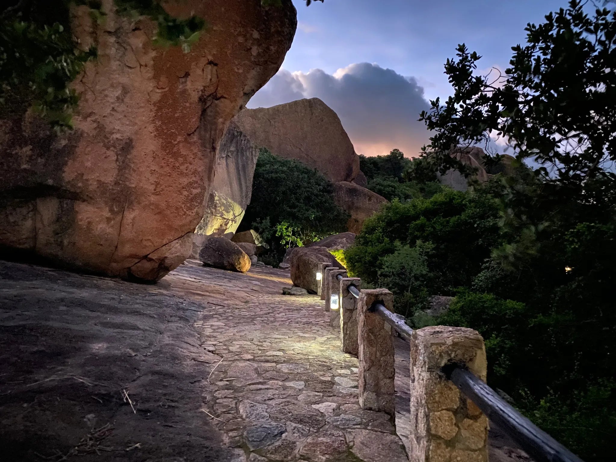 Property at Big Cave Camp, Matobo National Park, Zimbabwe.