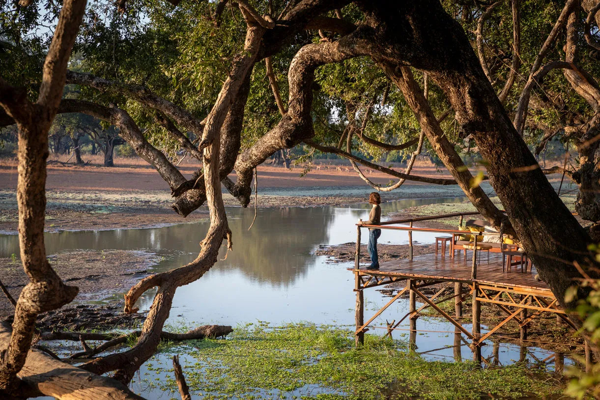Big Lagoon Camp at Big Lagoon Camp, South Luangwa National Park, Zambia.