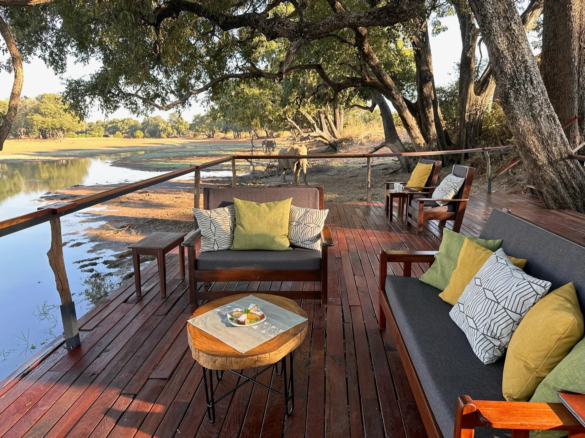 Big Lagoon Camp at Big Lagoon Camp, South Luangwa National Park, Zambia.