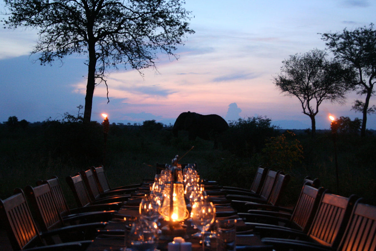 Tintswalo Safari Lodge Dining Room