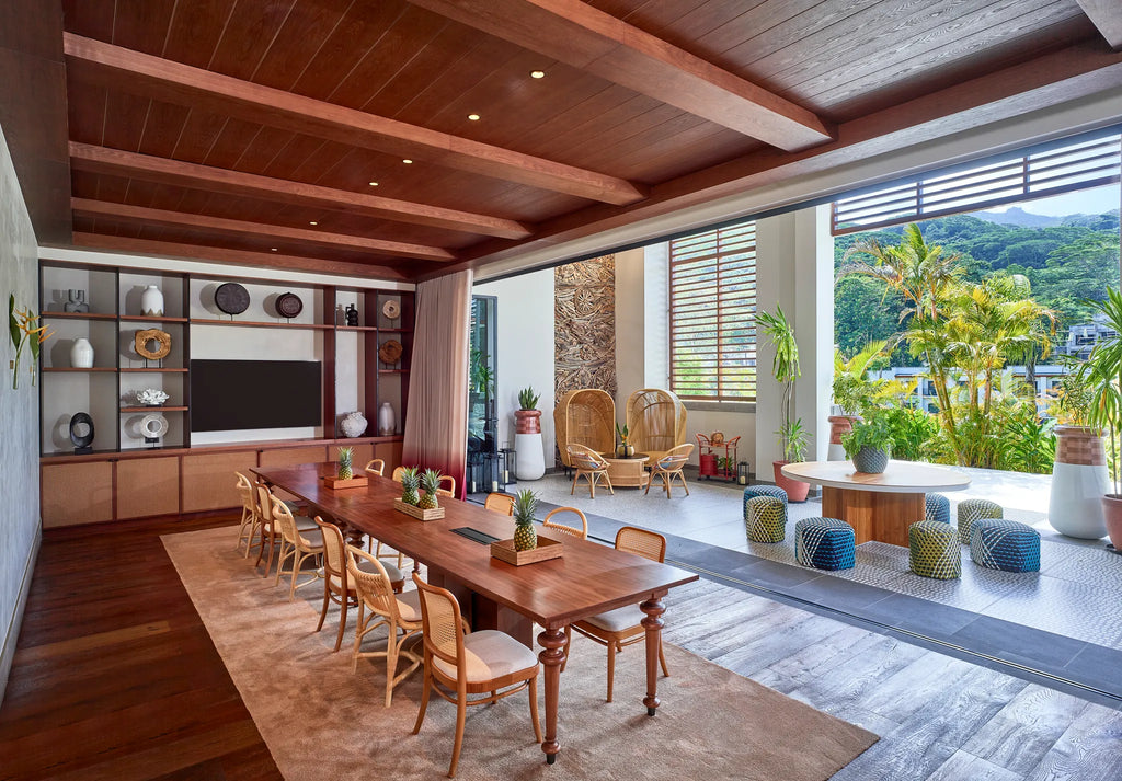 Meeting room at Canopy by Hilton Seychelles Resort, Mahe Island, Seychelles.