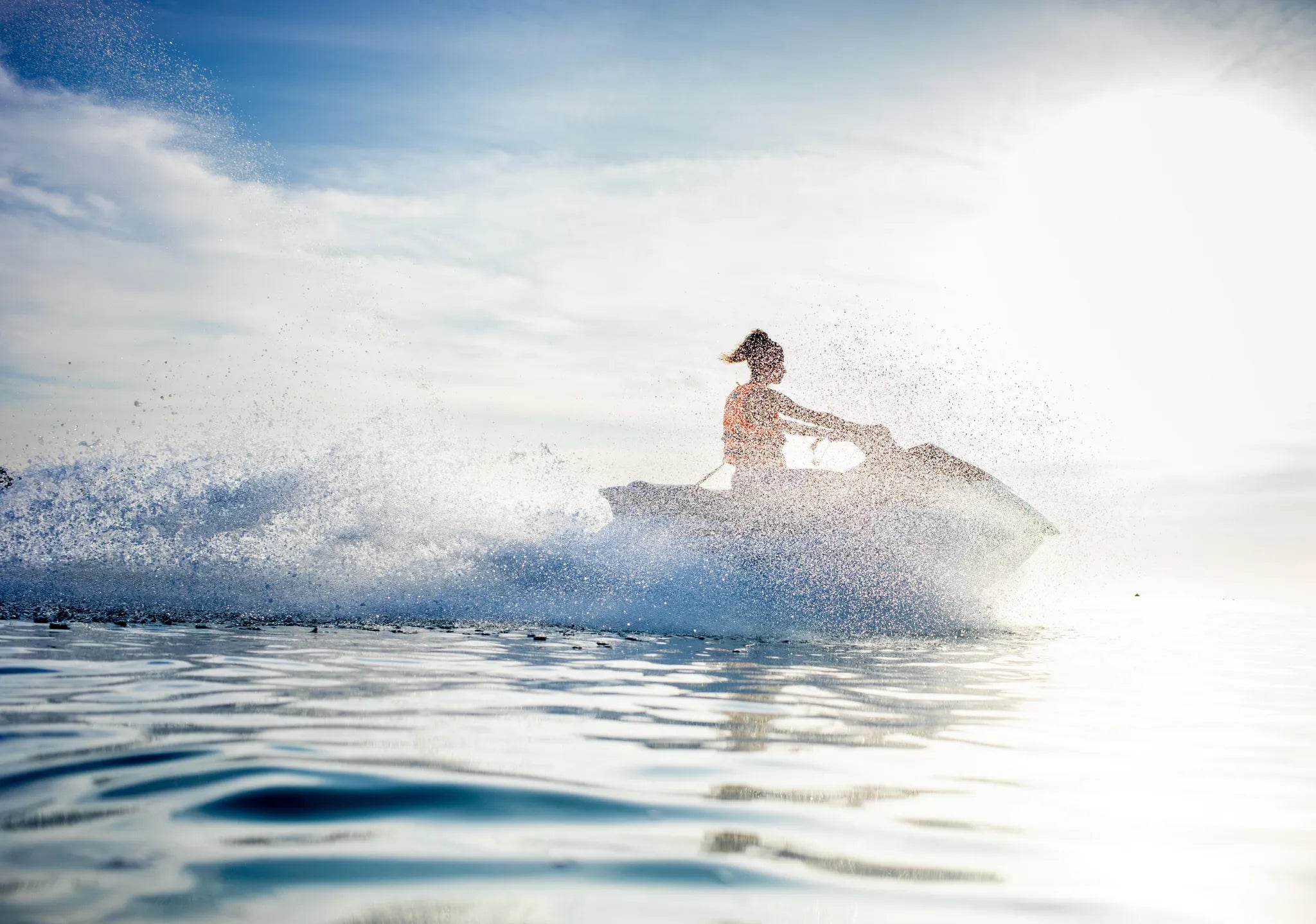 Water sport activities at Canopy by Hilton Seychelles Resort, Mahe Island, Seychelles.