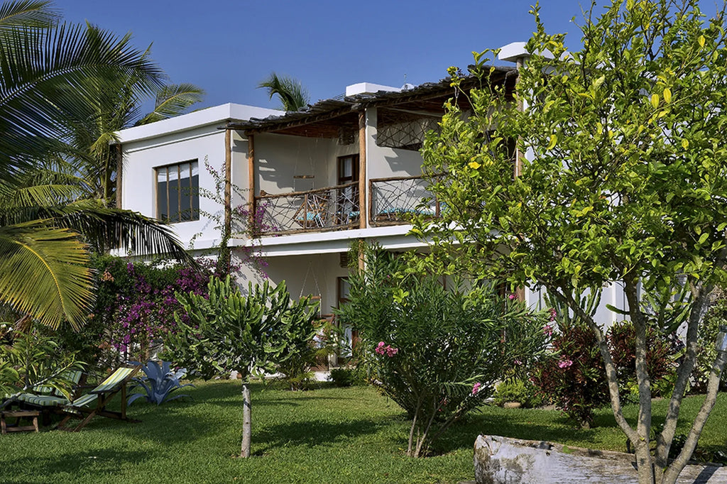 The 4 seaview bedrooms at Casa Babi, Vilankulos, Mozambique.