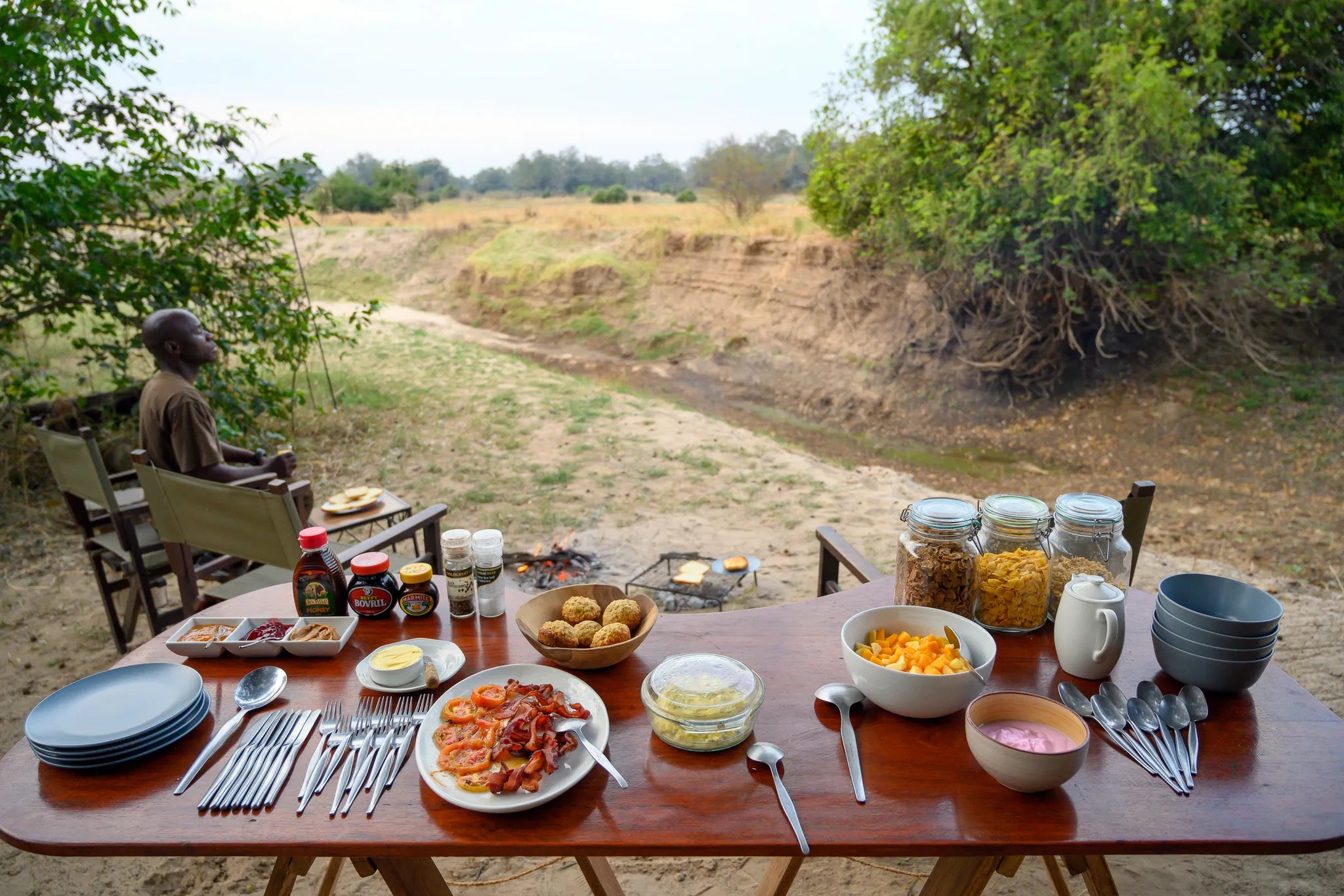 Chikoko Tree Camp at Chikoko Tree Camp, South Luangwa National Park, Zambia.