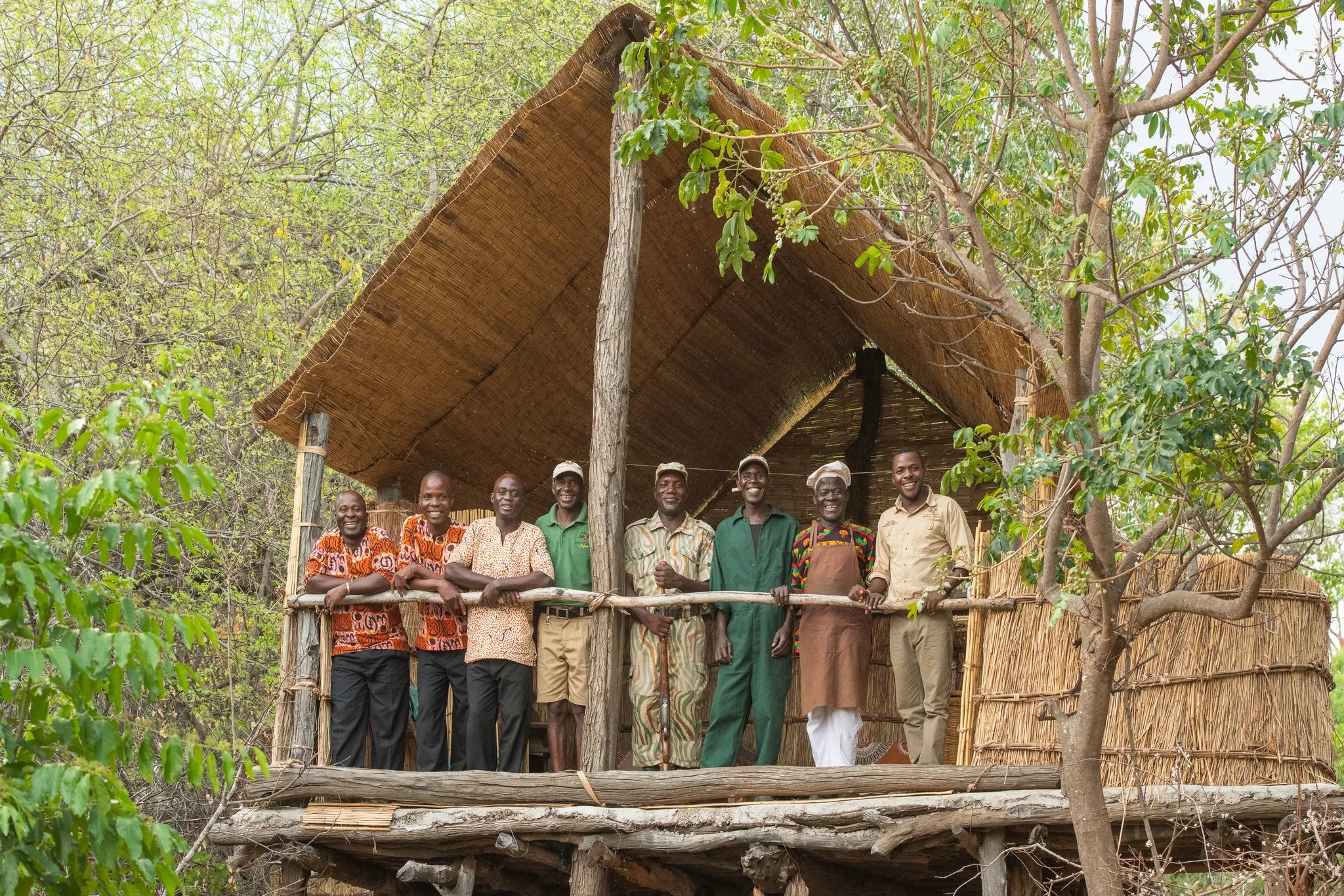 Chikoko Tree Camp at Chikoko Tree Camp, South Luangwa National Park, Zambia.