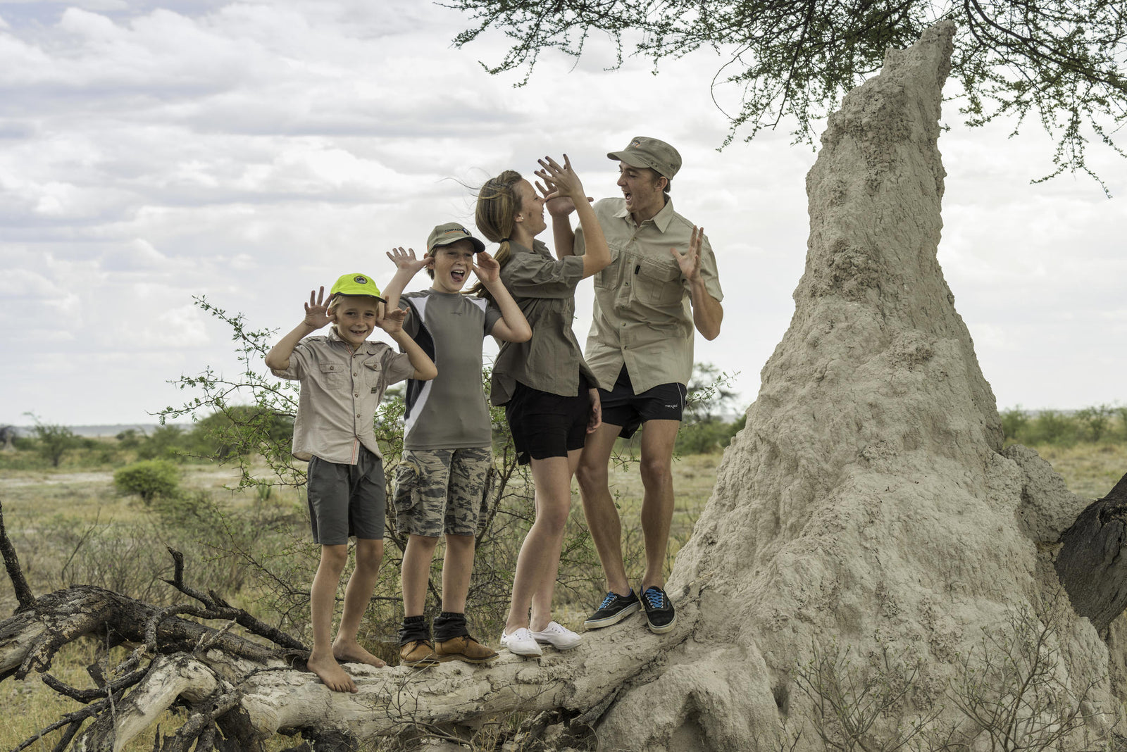 Children on Safari
