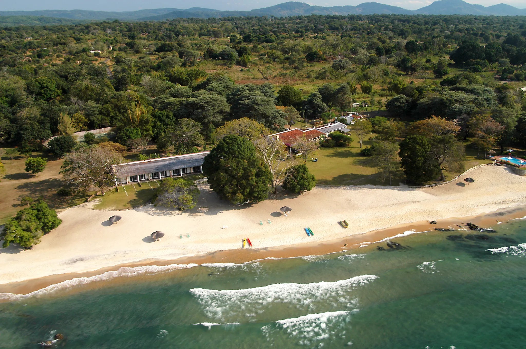 Chintheche Inn at Chintheche Inn, Chintheche, Malawi.