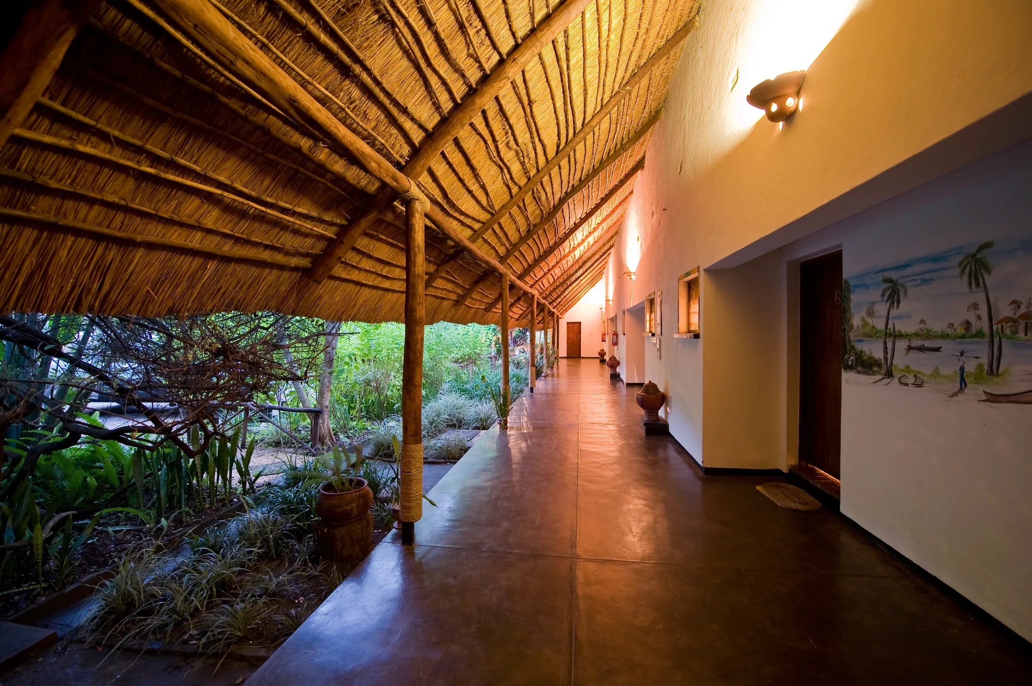 Chintheche Inn at Chintheche Inn, Chintheche, Malawi.