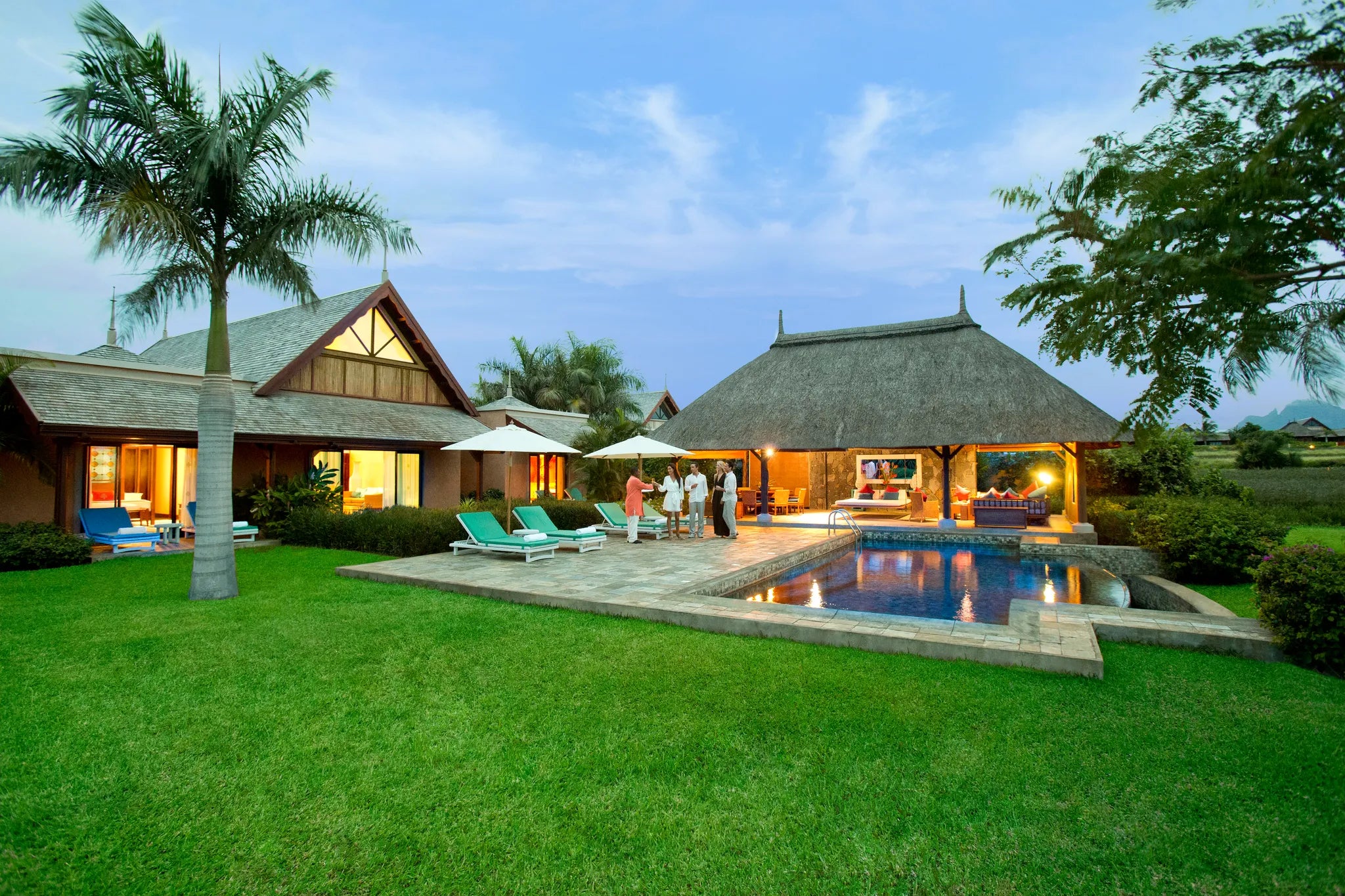 Albion Villas at Club Med Albion Villas, Balaclava, Mauritius.