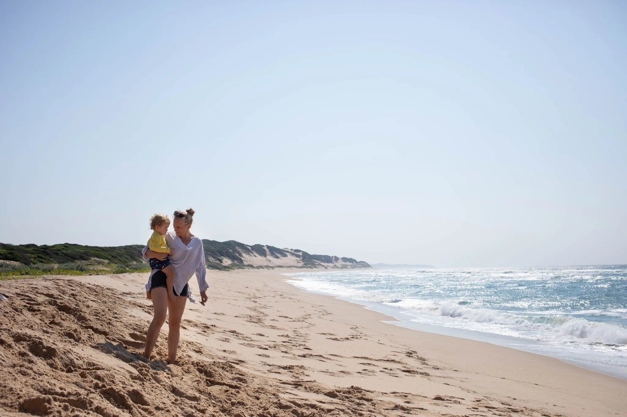 Unspoilt Beaches at Colina Verde, Santa Maria, Mozambique.
