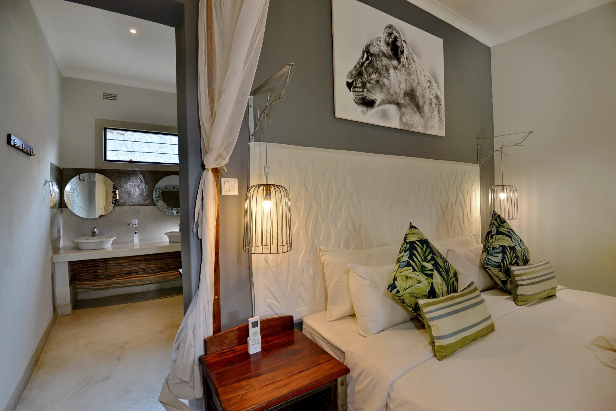 The at Crowned Eagle Boutique Hotel, Lake Kariba, Zimbabwe.