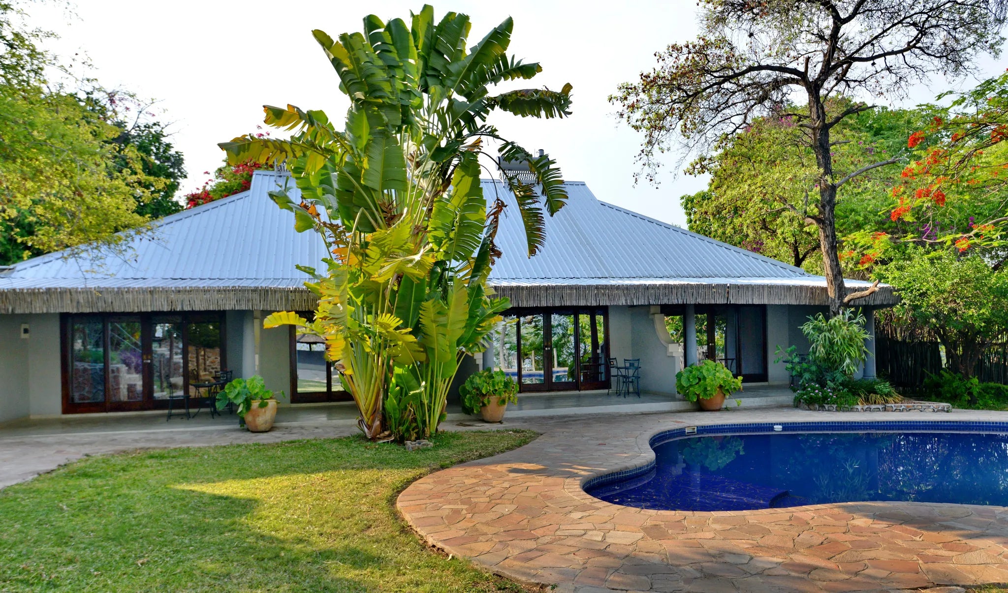 The at Crowned Eagle Boutique Hotel, Lake Kariba, Zimbabwe.