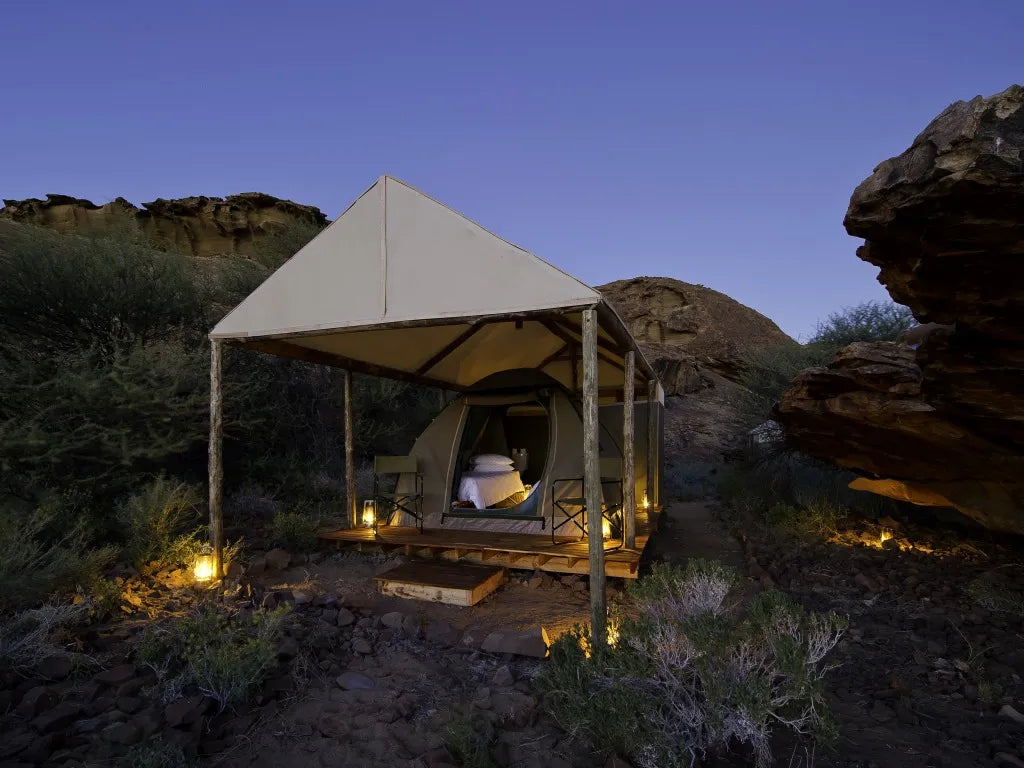 DAMARALAND ADVENTURER CAMP at Damaraland Adventurer Camp, Damaraland, Namibia.