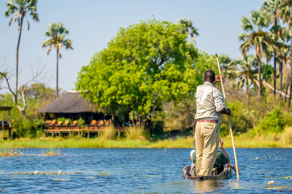 Delta Camp at Delta Camp, Moremi Game Reserve, Botswana.