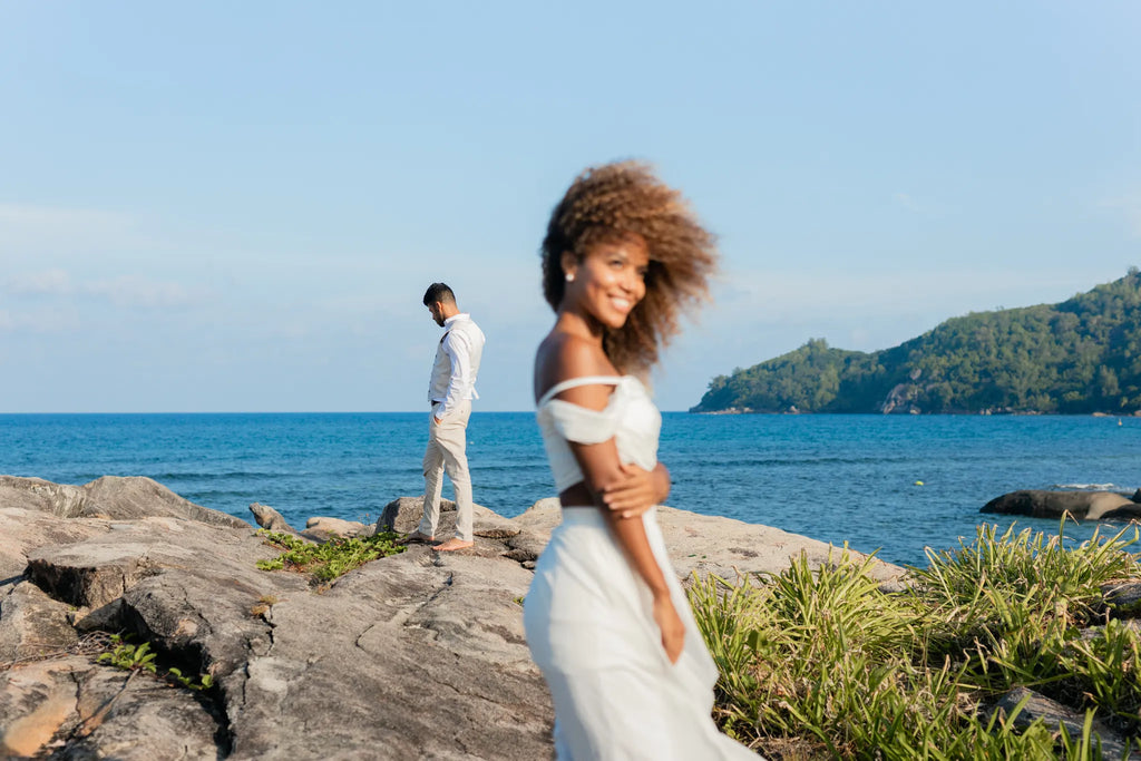 Wedding at DoubleTree by Hilton Seychelles Allamanda Resort and Spa, Mahe Island, Seychelles.