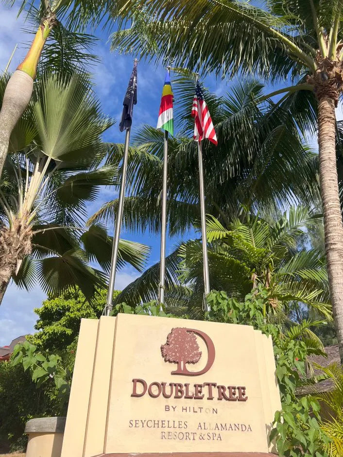 DoubleTree at DoubleTree by Hilton Seychelles Allamanda Resort and Spa, Mahe Island, Seychelles.