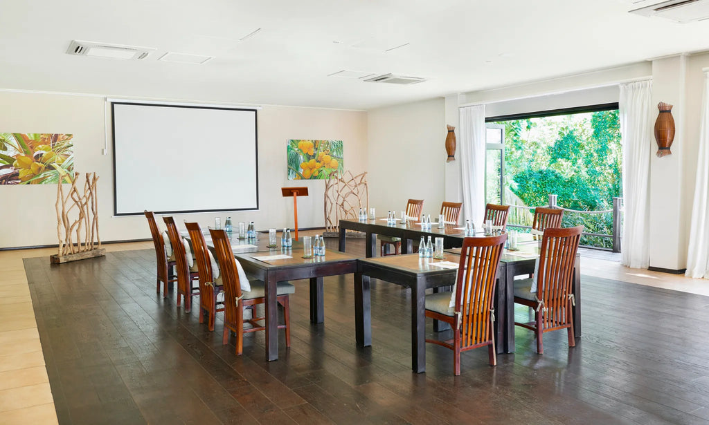 Boardroom at DoubleTree by Hilton Seychelles Allamanda Resort and Spa, Mahe Island, Seychelles.