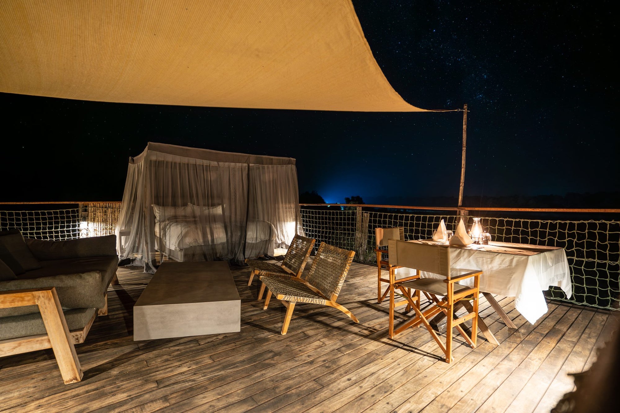 Stargazing and Sleepout upgrade option