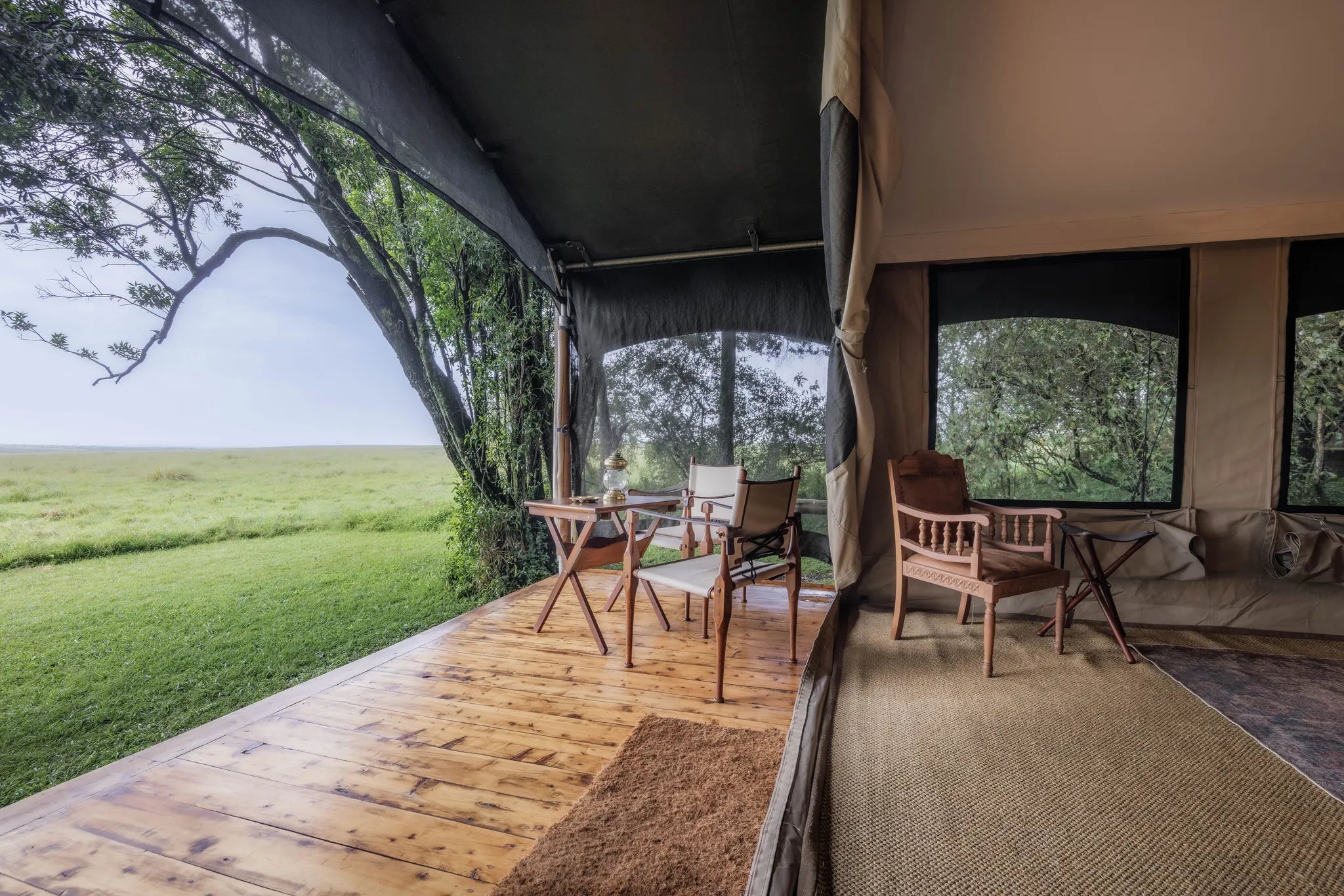 Elephant Pepper Camp at Elewana Elephant Pepper Camp, Mara North Conservancy, Kenya.