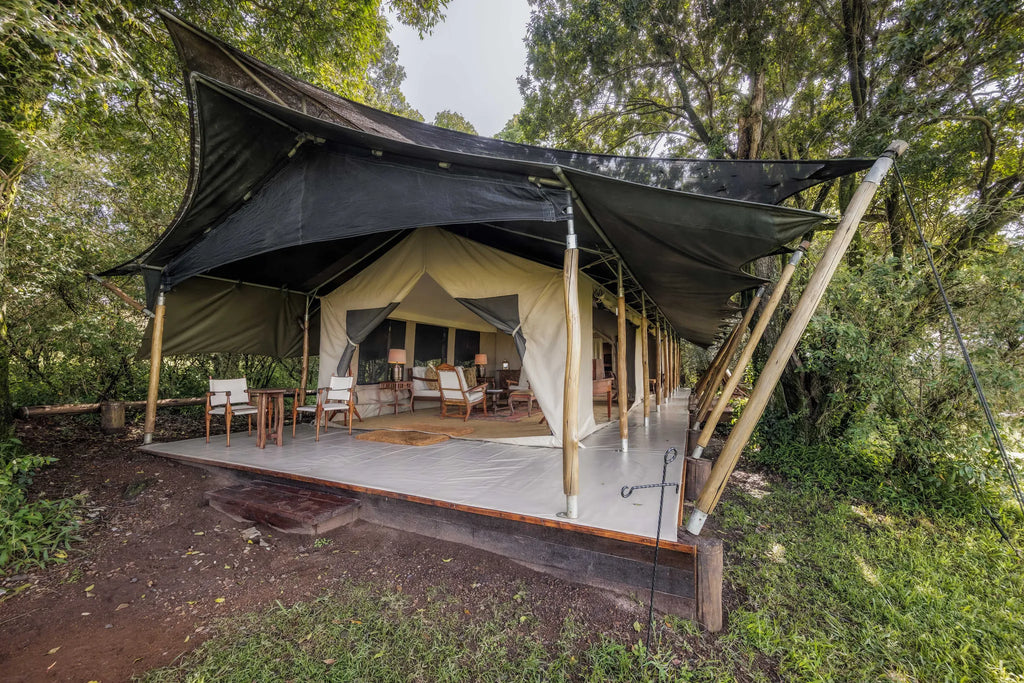 Elephant Pepper Camp at Elewana Elephant Pepper Camp, Mara North Conservancy, Kenya.