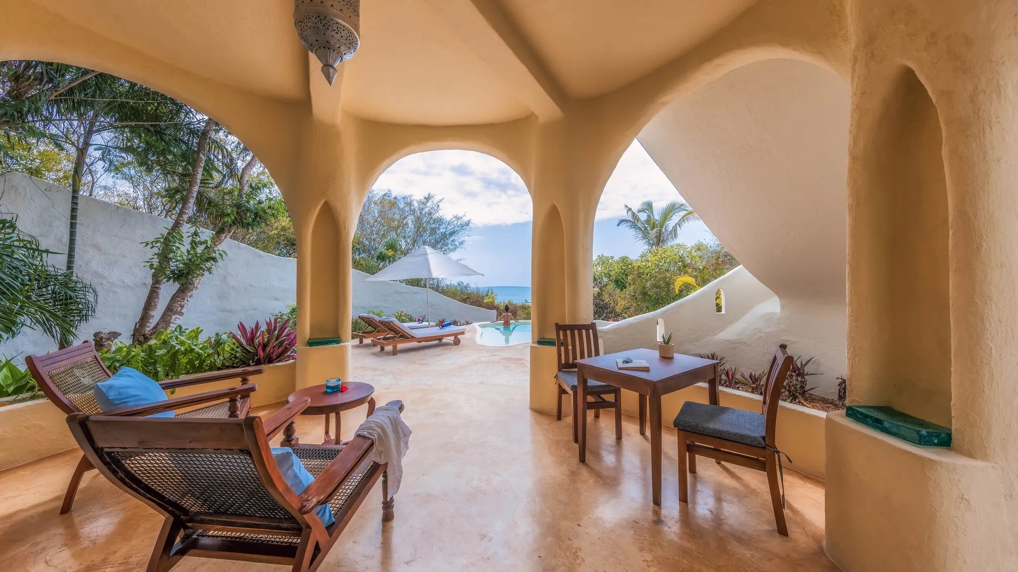 Elewana Kilindi Zanzibar at Elewana Kilindi Zanzibar, Kendwa, Tanzania.