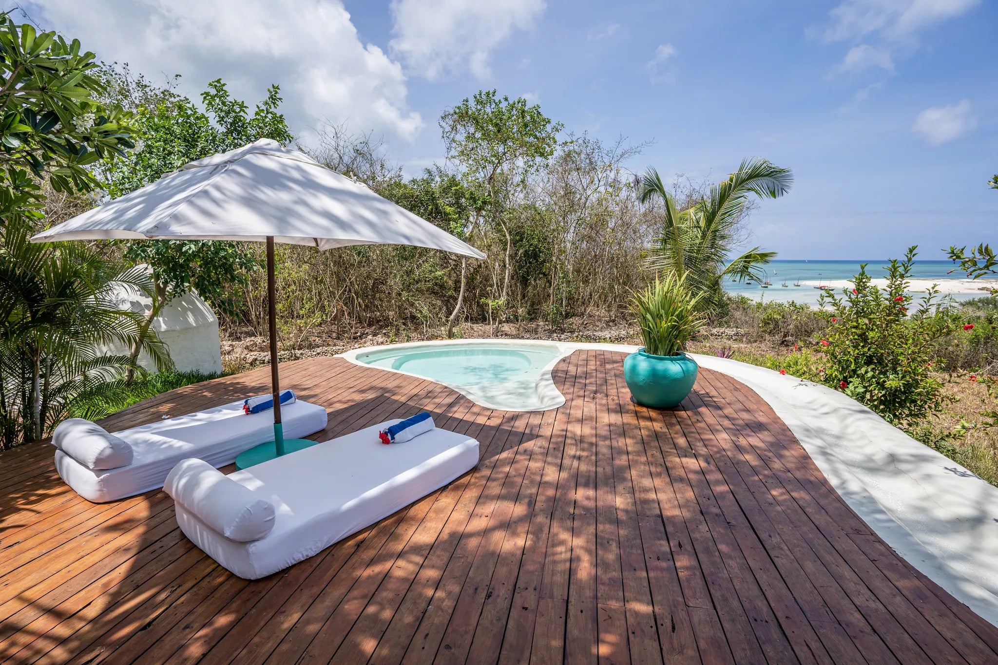 Elewana Kilindi Zanzibar at Elewana Kilindi Zanzibar, Kendwa, Tanzania.