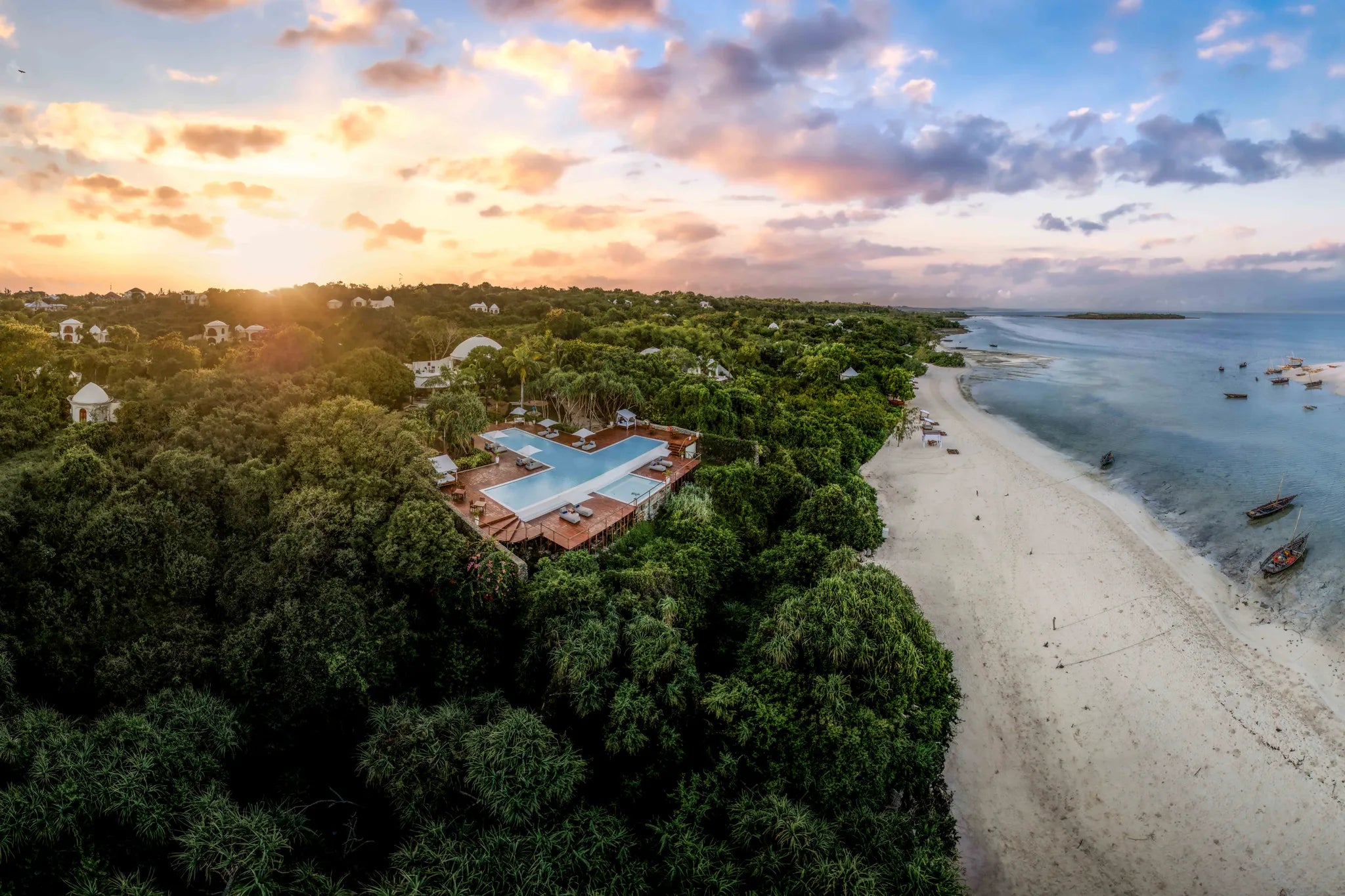 Elewana Kilindi Zanzibar at Elewana Kilindi Zanzibar, Kendwa, Tanzania.