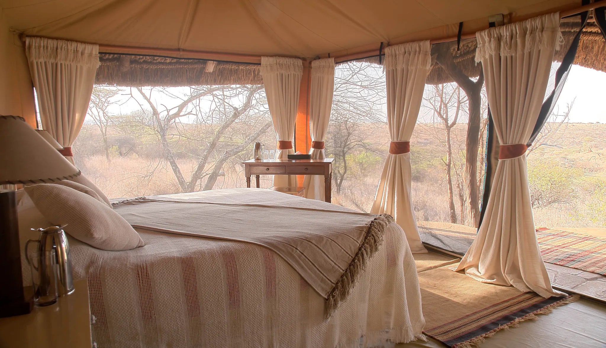 Elewana Lewa Safari Camp at Elewana Lewa Safari Camp, Lewa Conservancy, Kenya.
