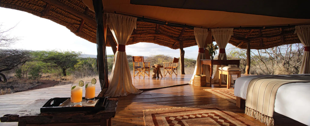 Elewana Lewa Safari Camp at Elewana Lewa Safari Camp, Lewa Conservancy, Kenya.