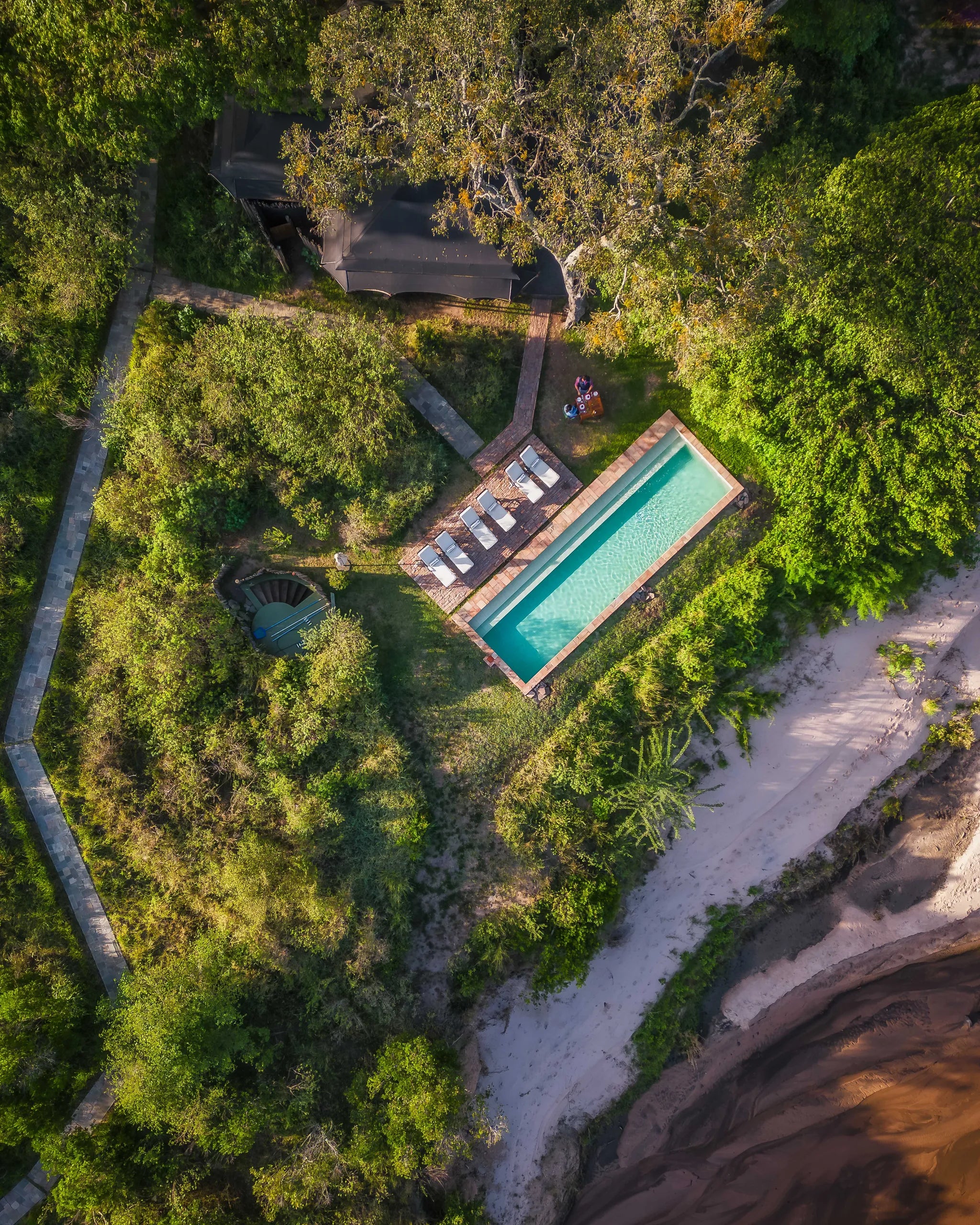 Sand River Masai Mara at Elewana Sand River Masai Mara, Masai Mara, Kenya.