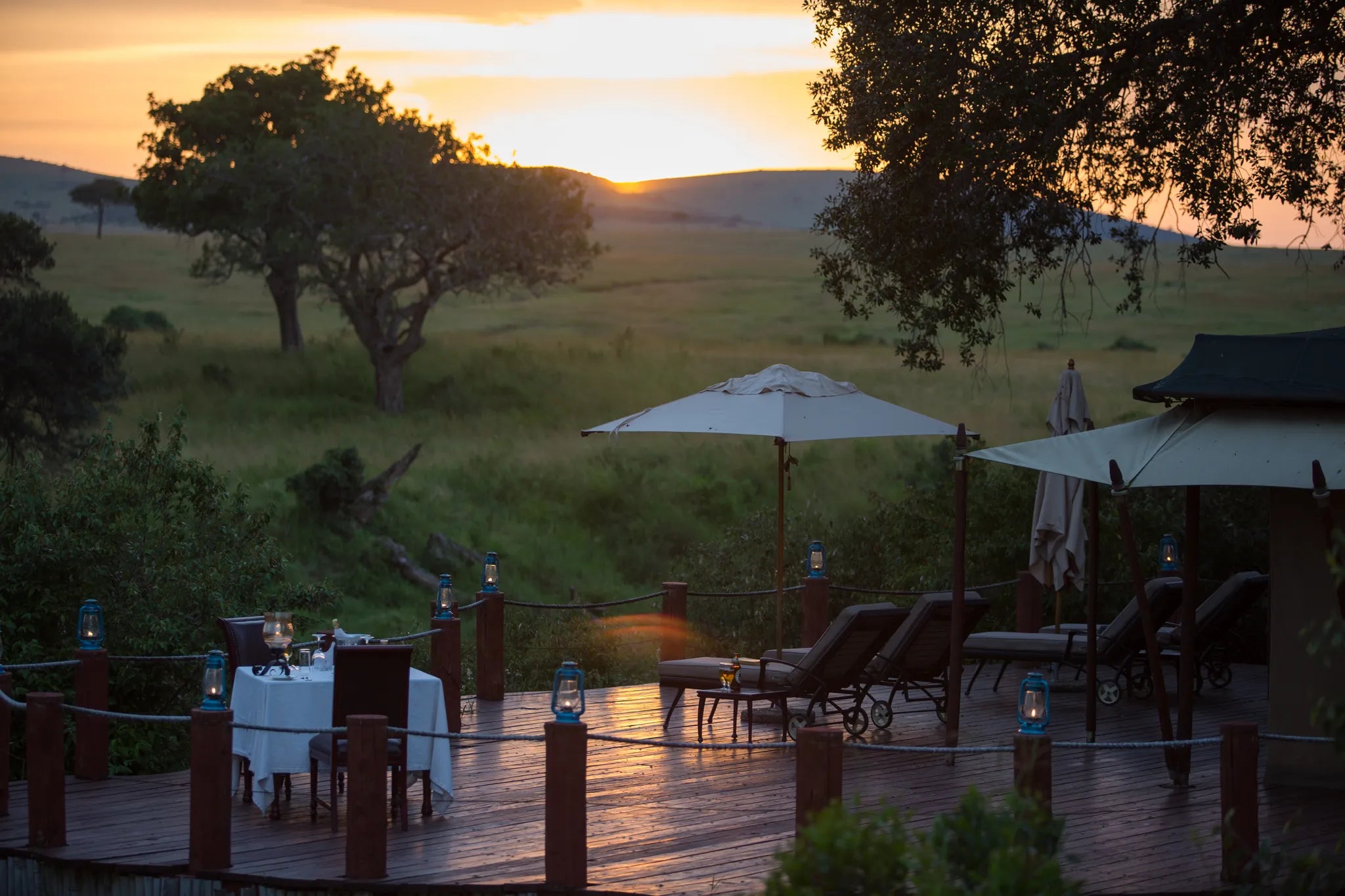 Elewana Sand River Masai Mara at Elewana Sand River Masai Mara, Masai Mara, Kenya.