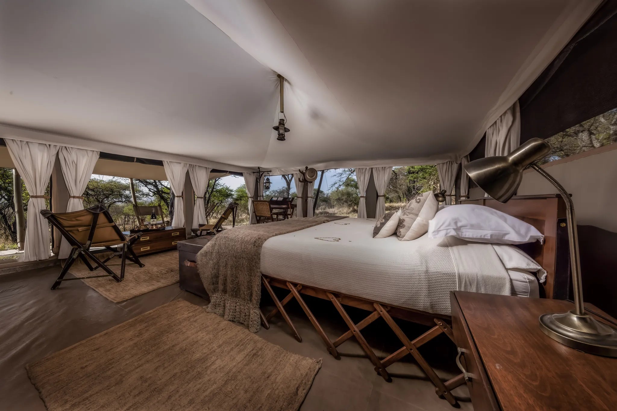 Elewana Serengeti Pioneer Camp at Elewana Serengeti Pioneer Camp, Central Serengeti, Tanzania.