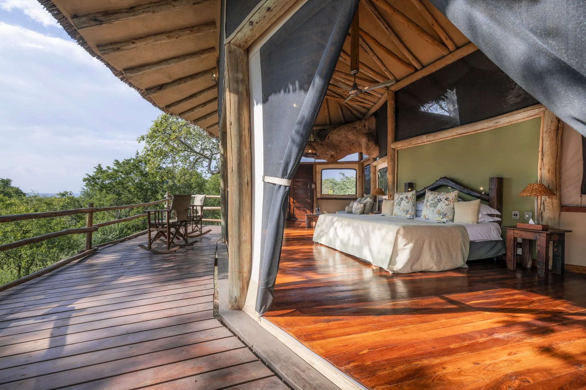 Tarangire Treetops at Elewana Tarangire Treetops, Randilen, Tanzania.
