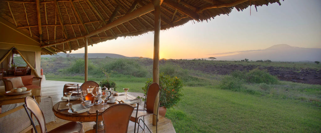 Elewana Tortilis Camp Amboseli at Elewana Tortilis Camp Amboseli, Amboseli National Park, Kenya.
