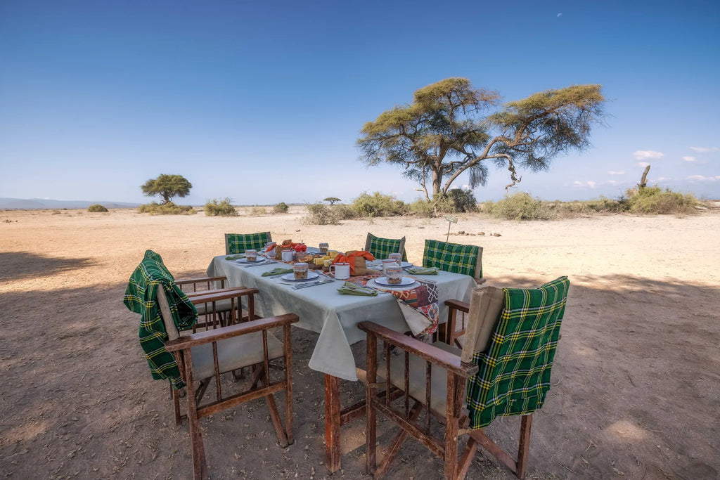 Tortilis Camp Amboseli at Elewana Tortilis Camp Amboseli, Amboseli National Park, Kenya.