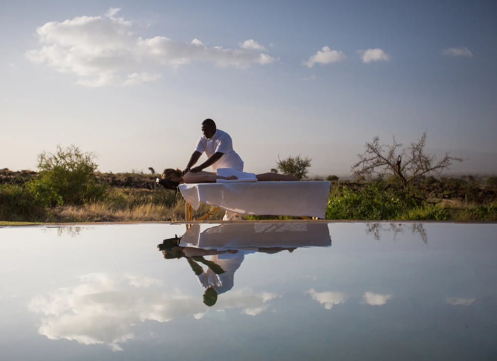 Elewana Tortilis Camp Amboseli at Elewana Tortilis Camp Amboseli, Amboseli National Park, Kenya.
