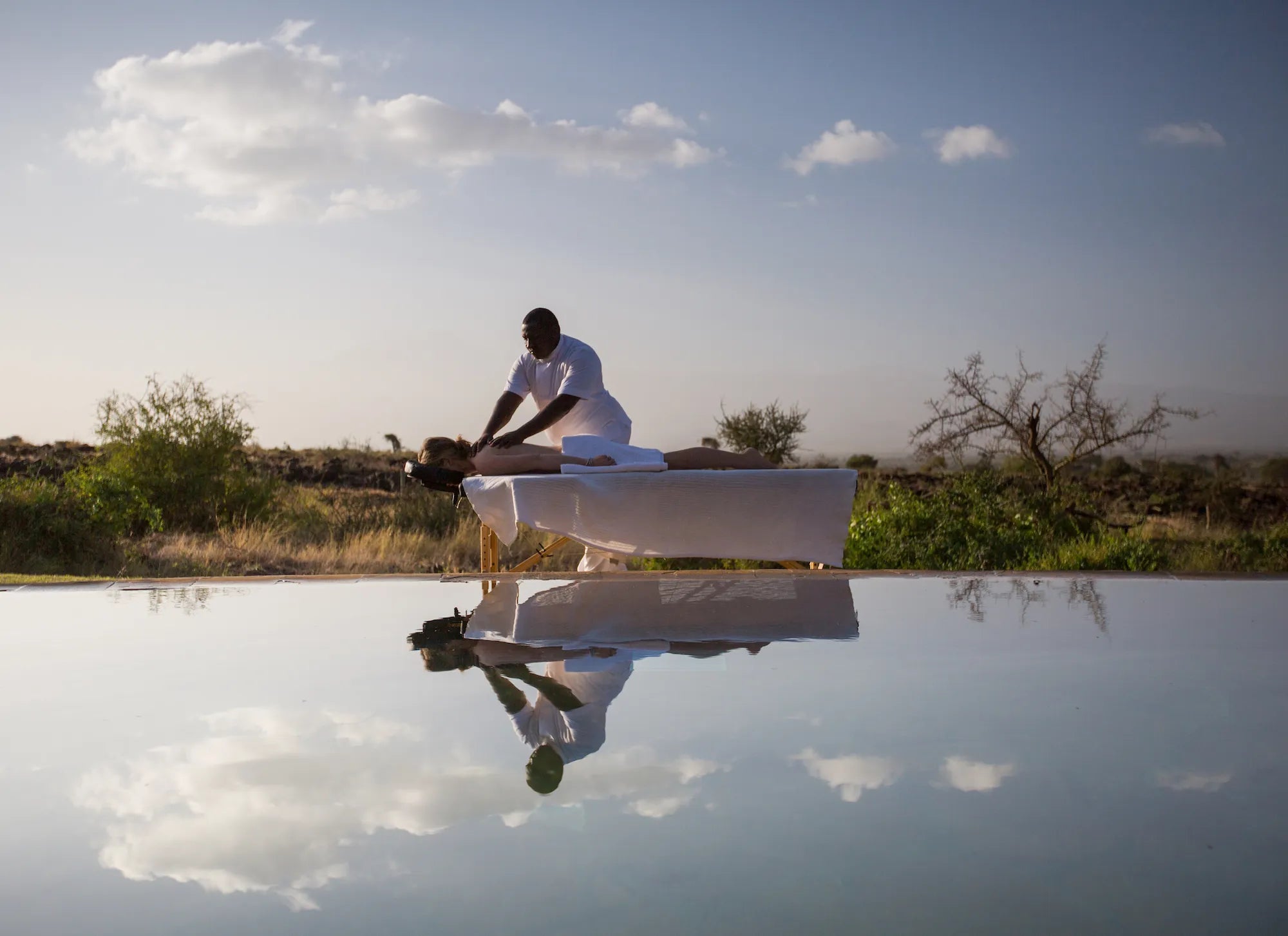 Elewana Tortilis Camp Amboseli at Elewana Tortilis Camp Amboseli, Amboseli National Park, Kenya.