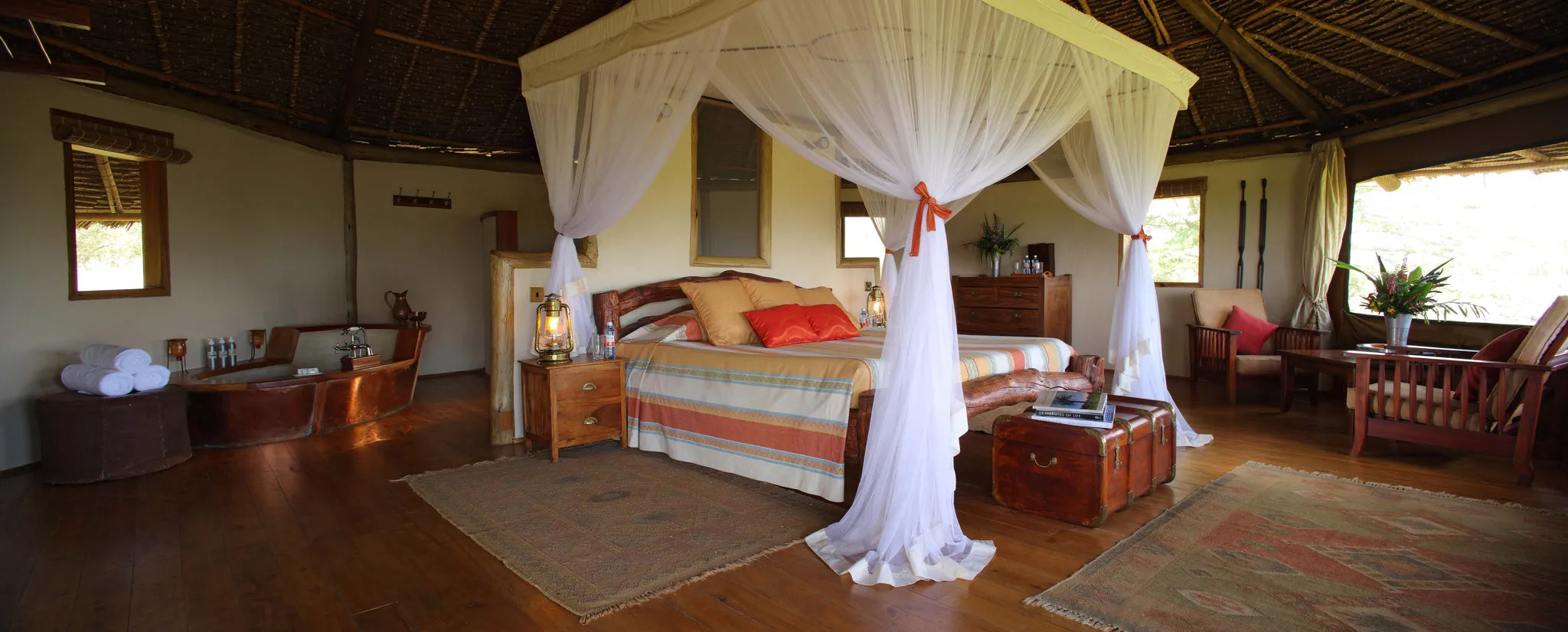 Elewana Tortilis Camp Amboseli at Elewana Tortilis Camp Amboseli, Amboseli National Park, Kenya.