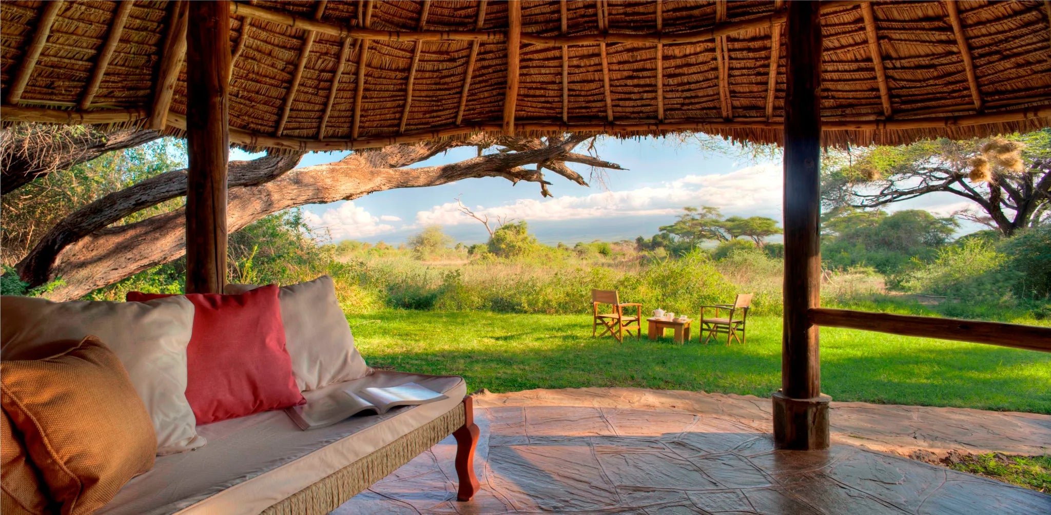 Elewana Tortilis Camp Amboseli at Elewana Tortilis Camp Amboseli, Amboseli National Park, Kenya.