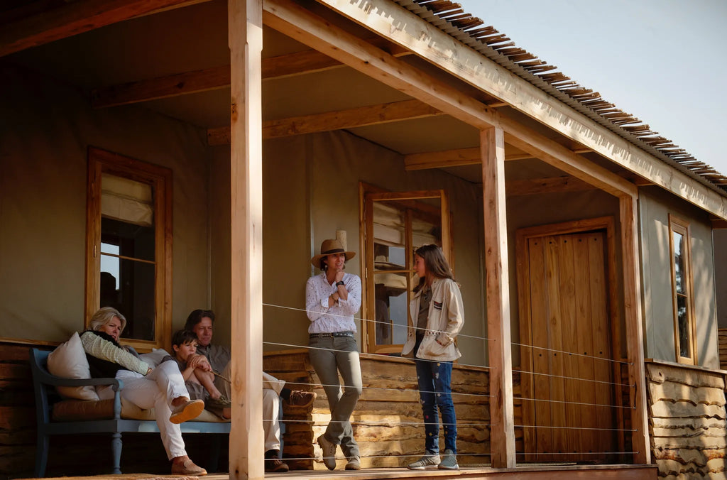 Family time at Entamanu Private, Ngorongoro Crater, Tanzania.