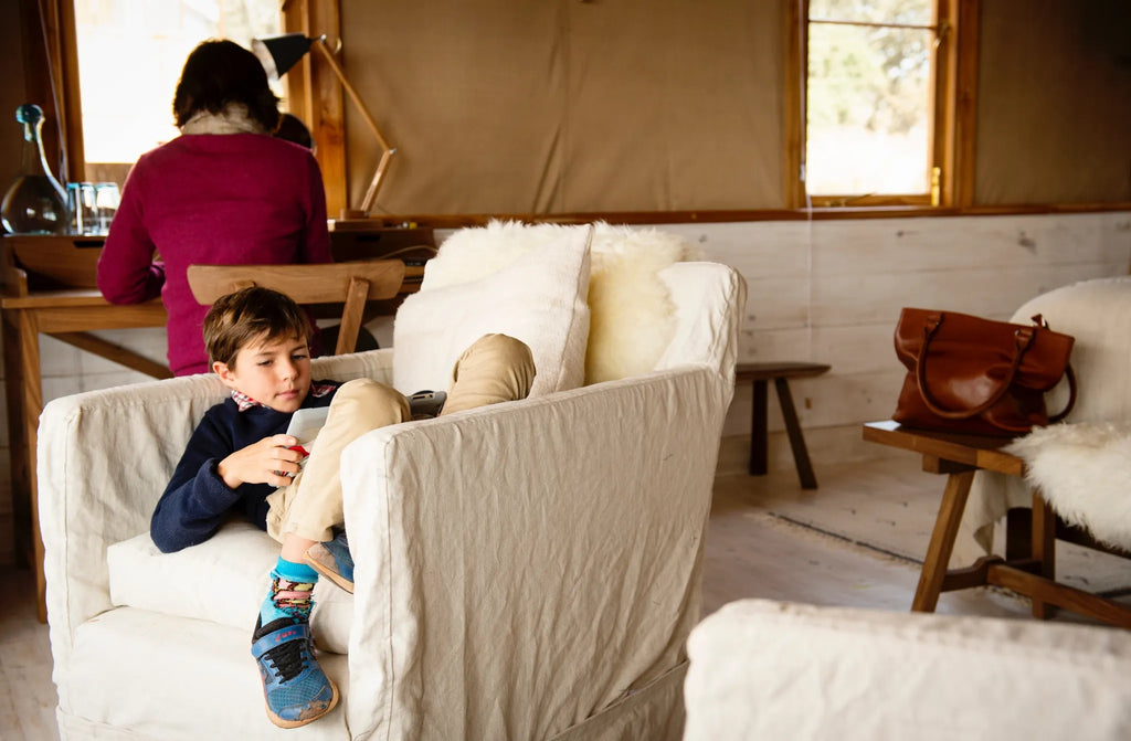 Relaxing at Entamanu Private, Ngorongoro Crater, Tanzania.