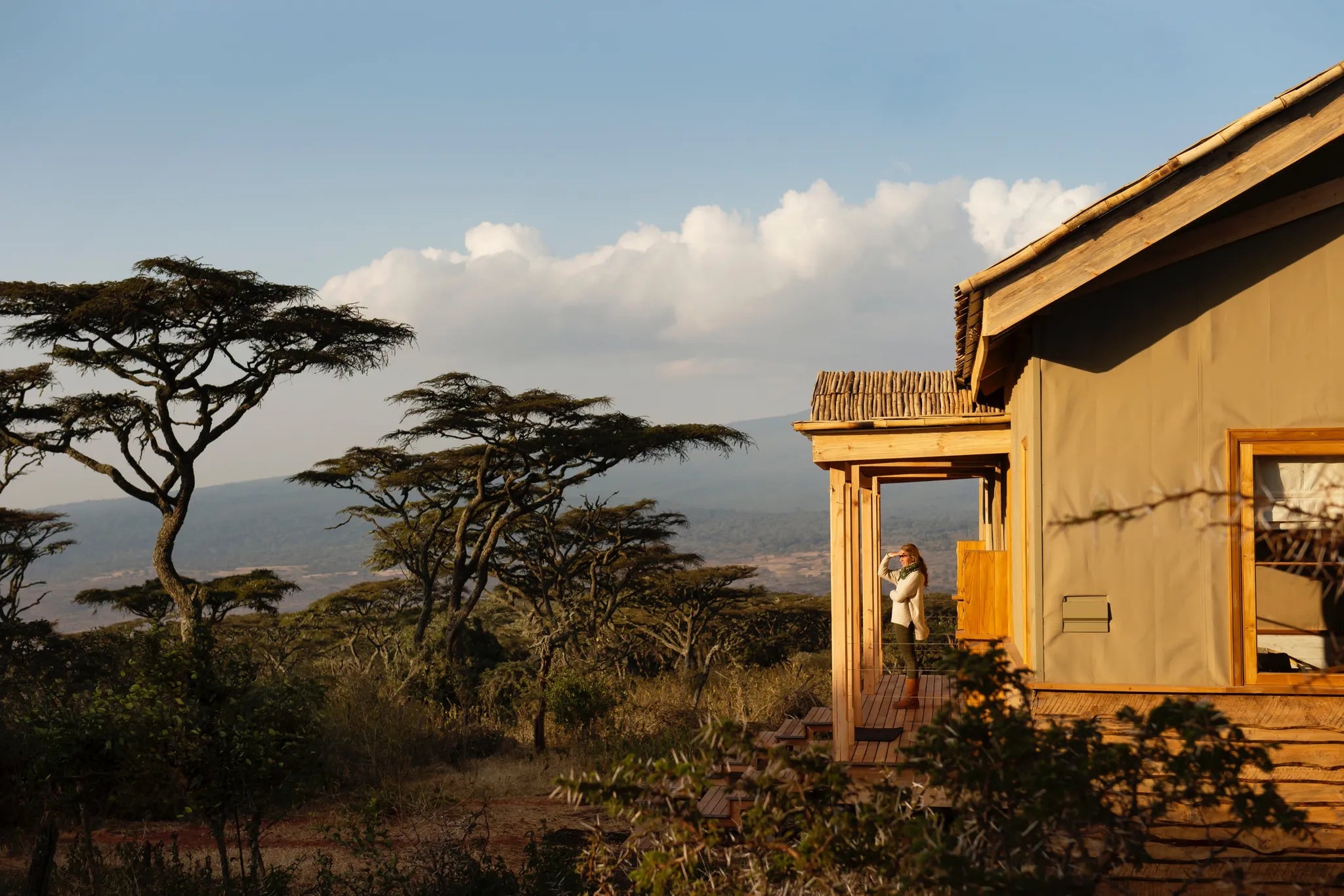 Serengeti views at Entamanu Private, Ngorongoro Crater, Tanzania.