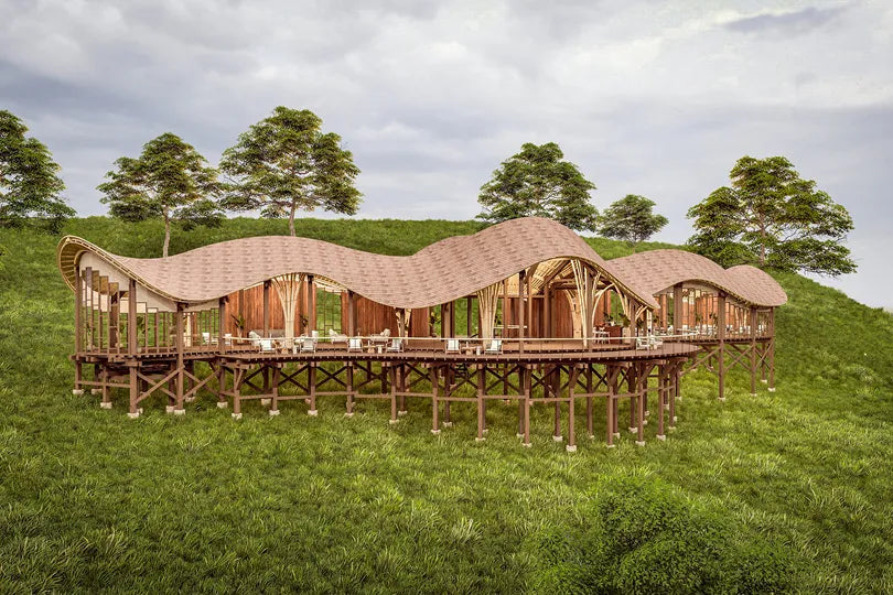 Erebero Hills - Main Area Views at Erebero Hills, Bwindi Impenetrable Forest National Park, Uganda.