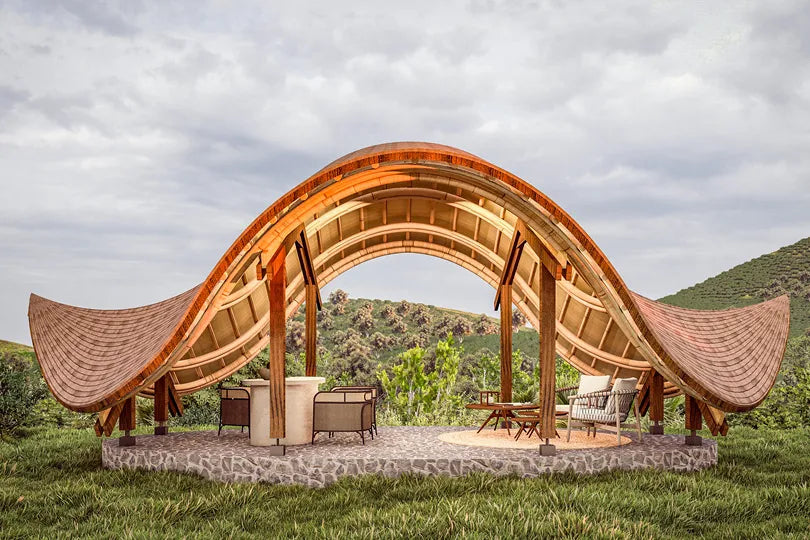 Erebero Hills - Welcoming Space at Erebero Hills, Bwindi Impenetrable Forest National Park, Uganda.