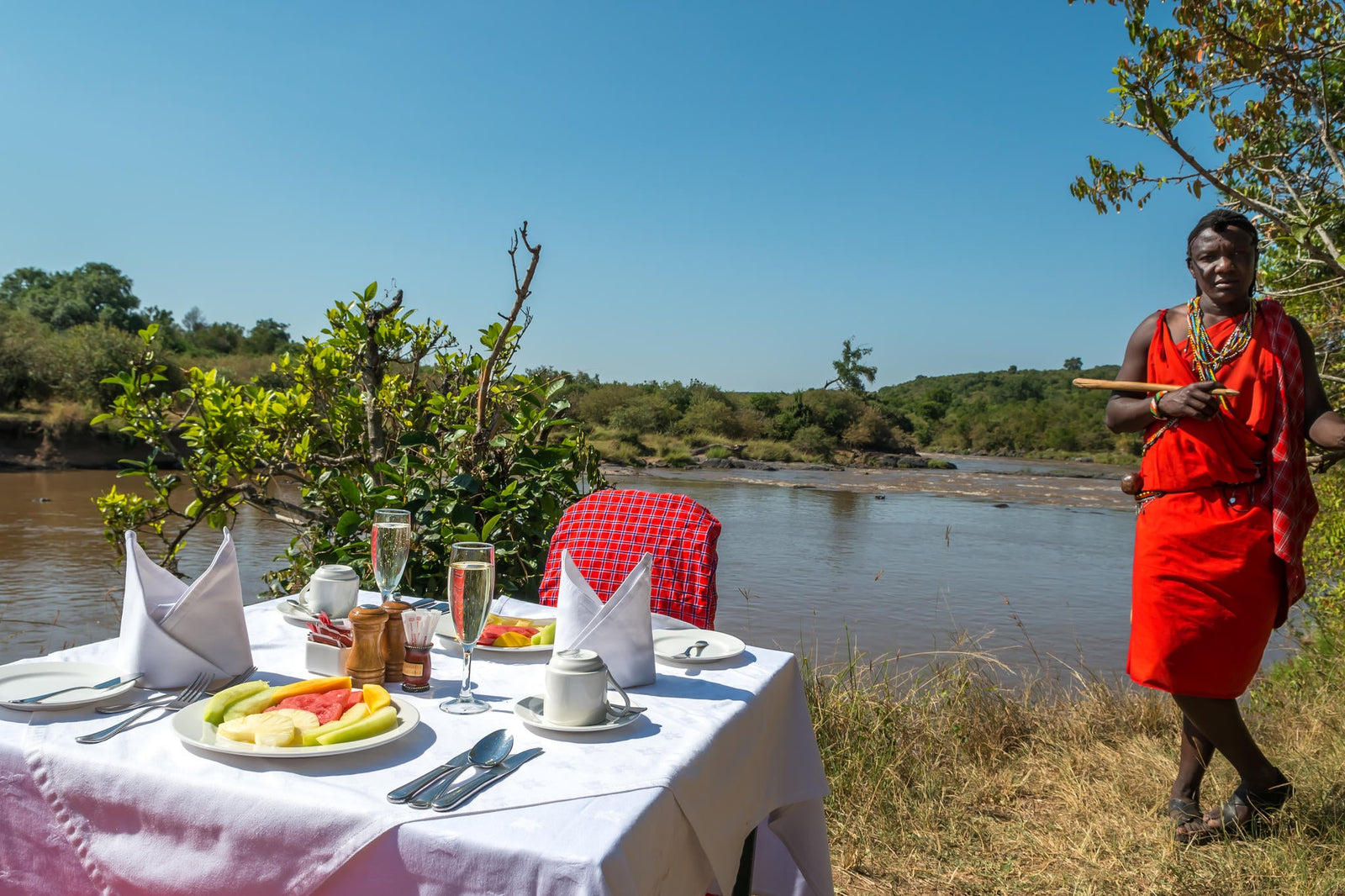 Hippo Pool Breakfast