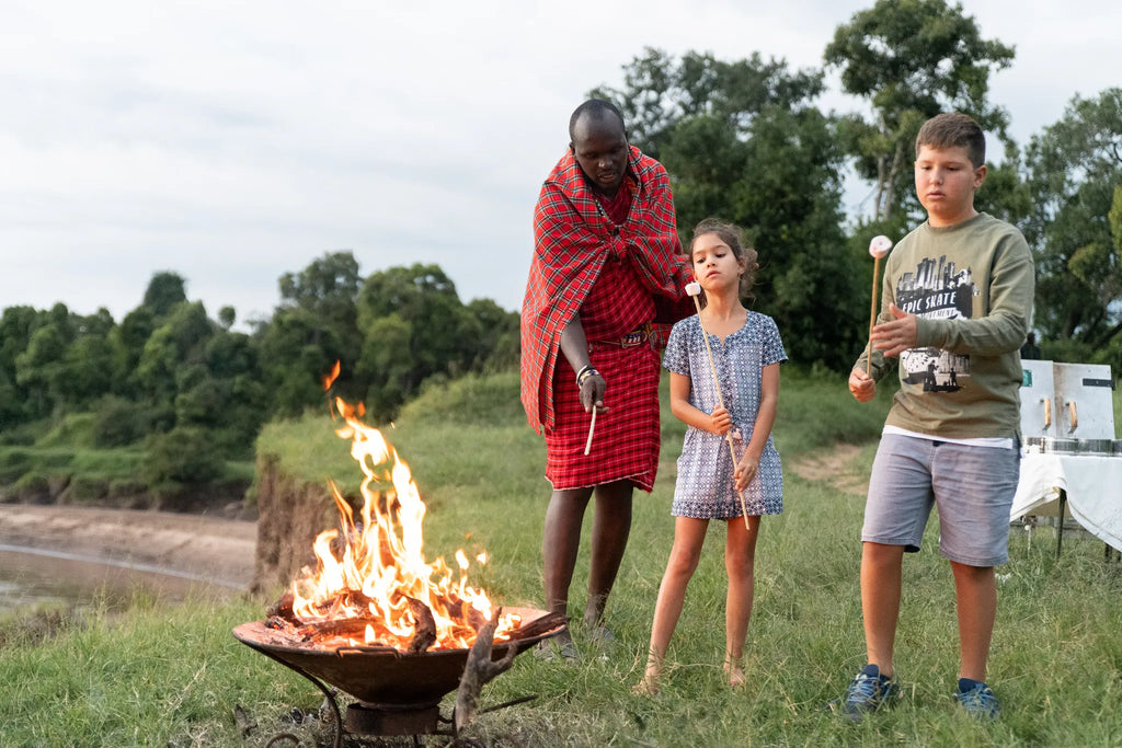 Governors' Camp Family Safaris at Governors' Camp, Masai Mara National Reserve, Kenya.