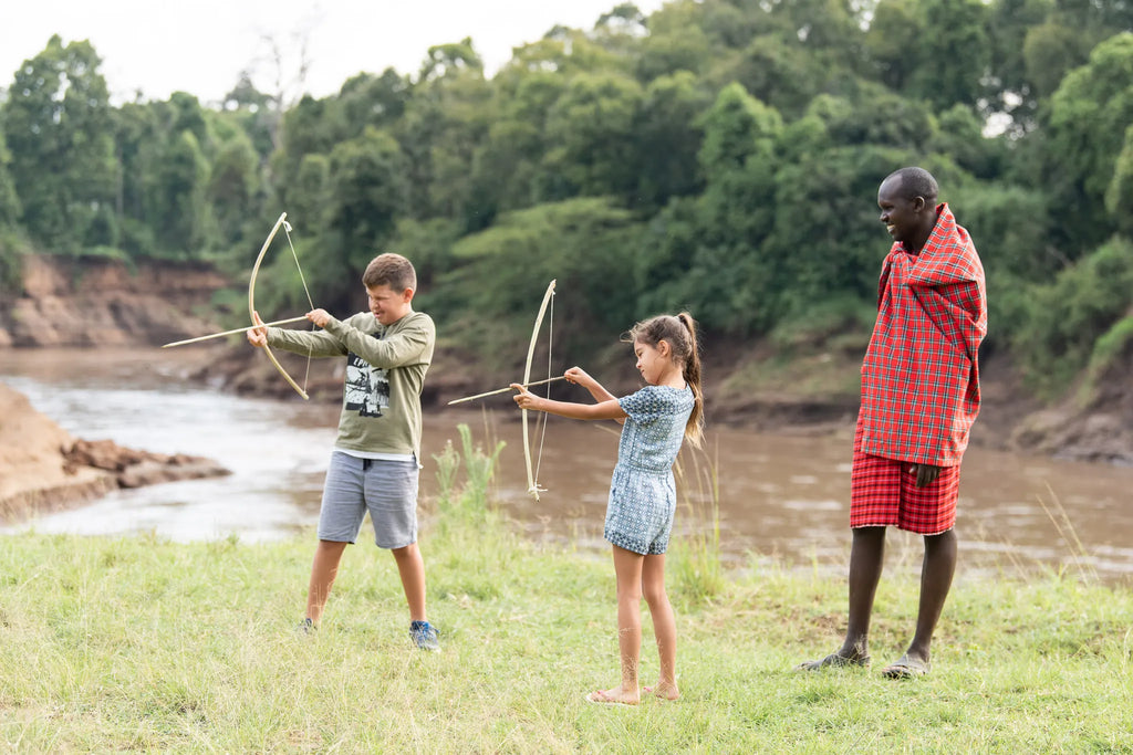 Governors' Camp Family Safaris at Governors' Camp, Masai Mara National Reserve, Kenya.