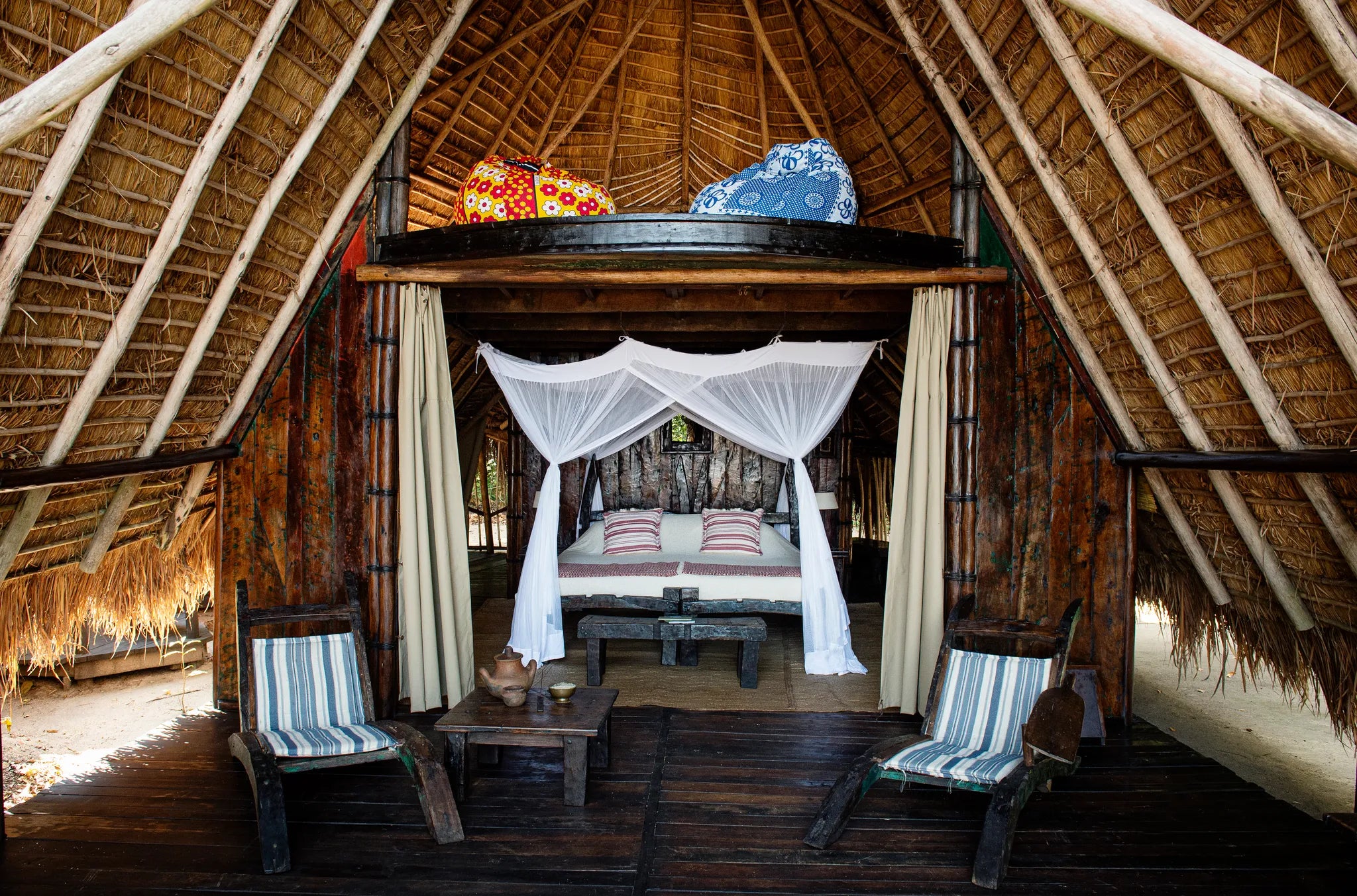 Room at Greystoke, Mahale, Mahale Mountain National Park, Tanzania.