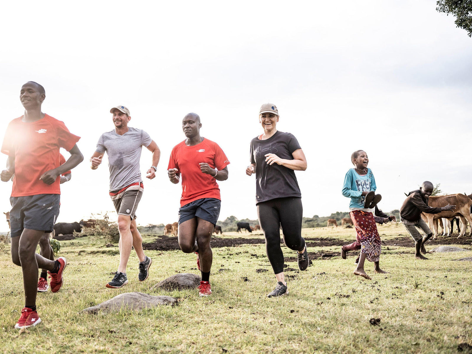 Run with a Kenyan