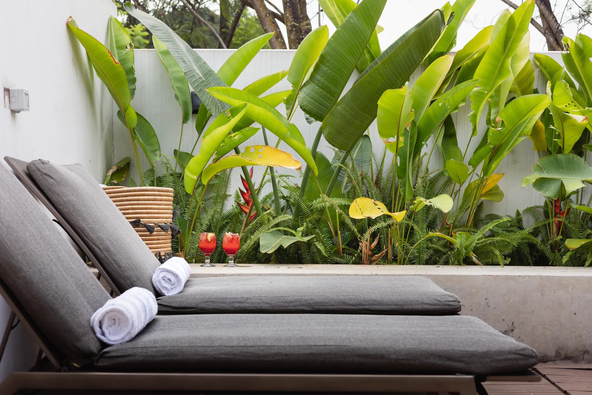 Luxury Pool Villa Exterior at Hemingways Retreat Kigali, Kigali, Rwanda.